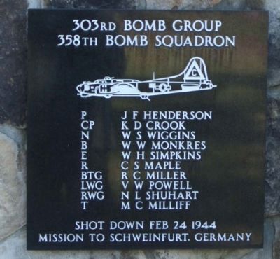 303rd Bomb Group 358th Bomb Squadron. Click for more information. 303rd Bomb Group 358th Bomb Squadron image. Click for more information.