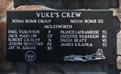 303rd Bomb Group 360th Bomb Squadron - Vuke's Crew. Click for more information. 303rd Bomb Group 360th Bomb Squadron - Vuke's Crew image. Click for more information.