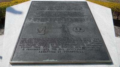 503rd Airborne -“The Rock Force”- Memorial: Marker Panel 1 image. Click for full size.