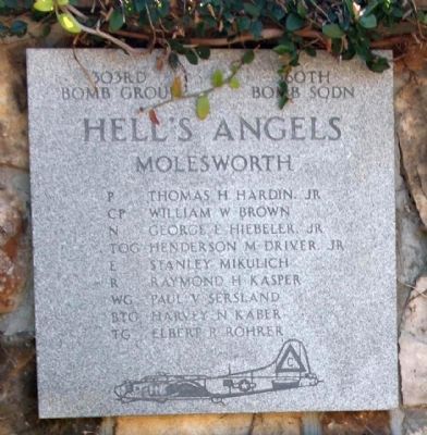 303rd Bomb Group 360th Bomb Squadron - "Hell's Angels". Click for more information. 303rd Bomb Group 360th Bomb Squadron - "Hell's Angels" image. Click for more information.
