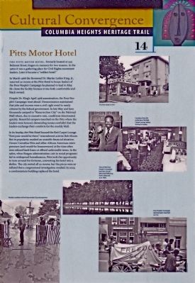 Pitts Motor Hotel Marker image. Click for full size.