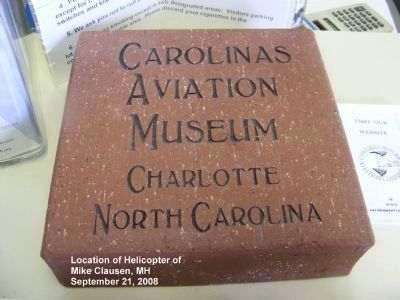 Carolinas Aviation Museum image. Click for full size.