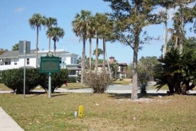 Green Cove Springs Marker, at Walnut Street near St. Johns Avenue image. Click for full size.