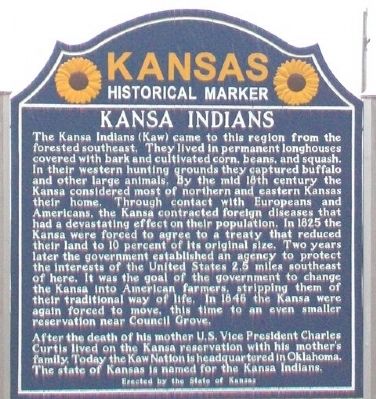 Kansa Indians Marker image. Click for full size.