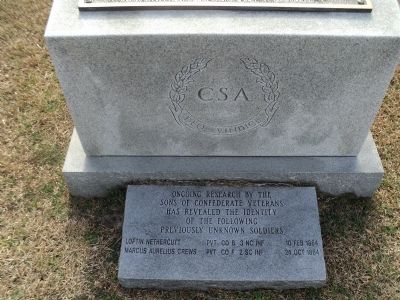 Lower Marker image. Click for full size.