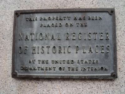 Marker on East Side of Agriculture Building image. Click for full size.