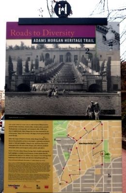 Meridian Hill/Malcolm X Park Marker (reverse) image. Click for full size.
