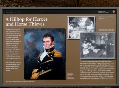 A Hilltop for Heroes and Horse Thieves Marker image. Click for full size.