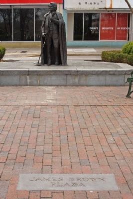 James Brown Plaza Marker image. Click for full size.