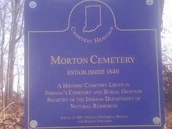 Morton Cemetery Marker image. Click for full size.