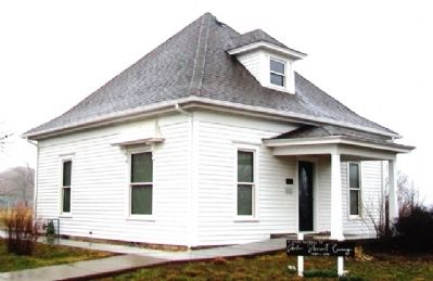 John Steuart Curry Boyhood Home and Markers. Click for full size. John Steuart Curry Boyhood Home and Markers image. Click for full size.