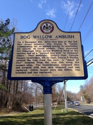 Incorrect Bog Wallow Ambush Marker. Click for full size. Incorrect Bog Wallow Ambush Marker image. Click for full size.