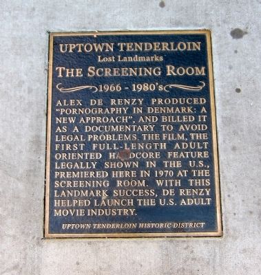 The Screening Room Marker image. Click for full size.