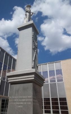 Kaufman County Confederate Soldiers Monument. Click for full size. Kaufman County Confederate Soldiers Monument image. Click for full size.