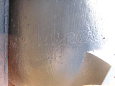 Cannon Markings. Click for full size. Cannon Markings image. Click for full size.