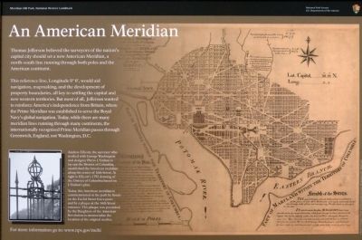 An American Meridian Marker image. Click for full size.