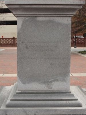 General James Edward Oglethorpe Marker, west face image. Click for full size.