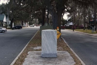 Spanish Occupation of Georgia Marker seen along Osborne Street (Georgia Route 40). Click for full size. Spanish Occupation of Georgia Marker seen along Osborne Street (Georgia Route 40) image. Click for full size.