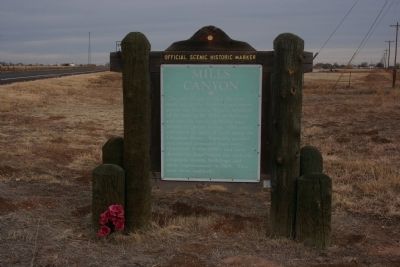 Mills Canyon Marker image. Click for full size.