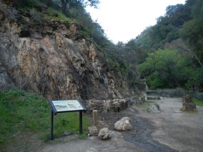 Geological Interpretive Panel image. Click for full size.