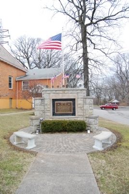 Mt. Nebo U.P. Church War Memorial Marker. Click for full size. Mt. Nebo U.P. Church War Memorial Marker image. Click for full size.