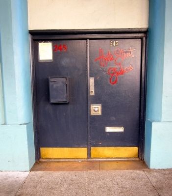Wally Heider Recording - Entrance (now Hyde Street Studios). Click for full size. Wally Heider Recording - Entrance (now Hyde Street Studios) image. Click for full size.