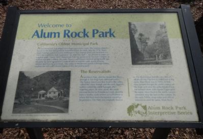 Alum Rock Park Marker image. Click for full size.