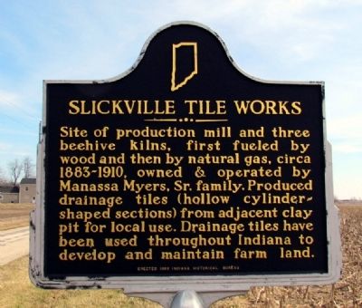 Slickville Tile Works Marker. Click for full size. Slickville Tile Works Marker image. Click for full size.