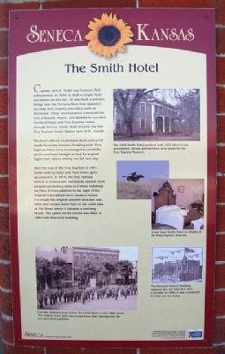 The Smith Hotel Marker image. Click for full size.