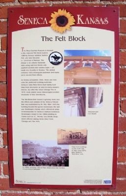 The Felt Block Marker. Click for full size. The Felt Block Marker image. Click for full size.