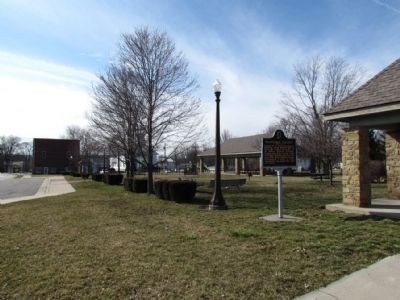 Hartsville College Marker in Community Park. Click for full size. Hartsville College Marker in Community Park image. Click for full size.