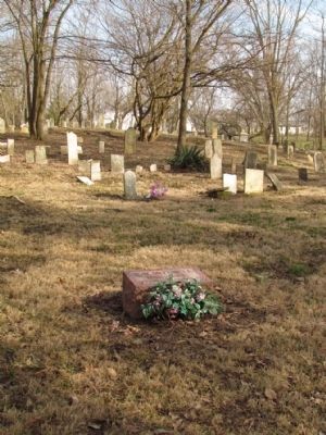 Burial Site of Private Barton W. Mitchell image. Click for full size.