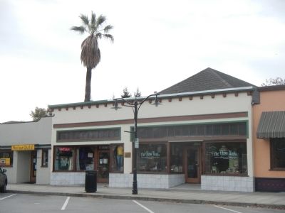Site of First Post Office Marker. Click for full size. Site of First Post Office Marker image. Click for full size.