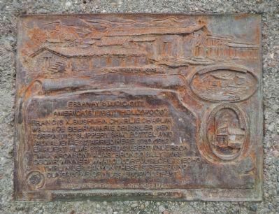 Essanay Studio Site Marker. Click for full size. Essanay Studio Site Marker image. Click for full size.