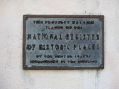 Vizcaya NRHP Plaque. Click for full size. Vizcaya NRHP Plaque image. Click for full size.