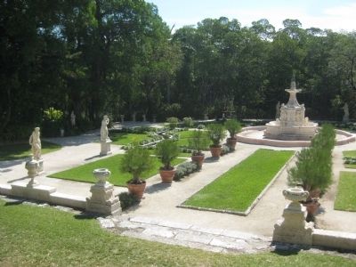 Gardens at Vizcaya image. Click for full size.