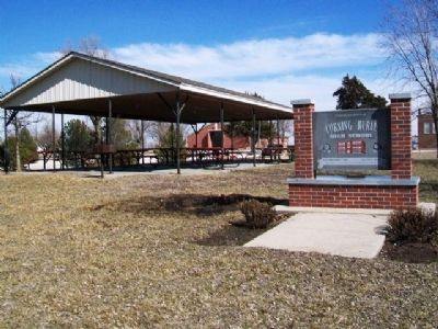 Former Location of Corning Rural High School Marker image. Click for full size.