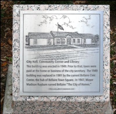 Old City Hall Plaque image. Click for full size.