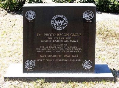 7th Photo Recon Group Marker. Click for full size. 7th Photo Recon Group Marker image. Click for full size.