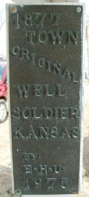 Original Town Well Marker image. Click for full size.