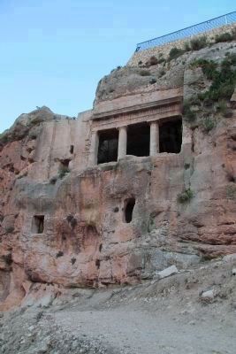 Tomb of Bnei Hezir. Click for full size. Tomb of Bnei Hezir image. Click for full size.