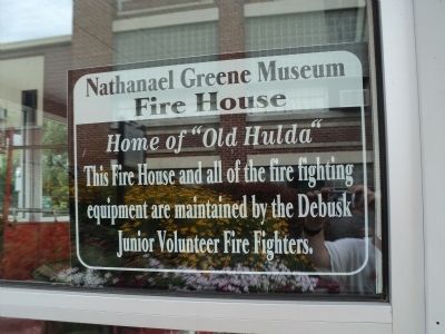 Home of “Old Hulda” Marker. Click for full size. Home of “Old Hulda” Marker image. Click for full size.