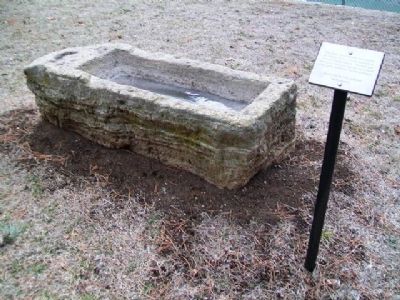 Livestock Water Trough and Marker image. Click for full size.