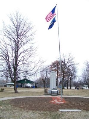 Company E, 137th Infantry Regt, 35th Infantry Div Memorial image. Click for full size.