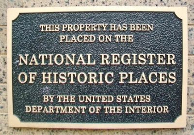 Devon Apartment Building NRHP Marker. Click for full size. Devon Apartment Building NRHP Marker image. Click for full size.