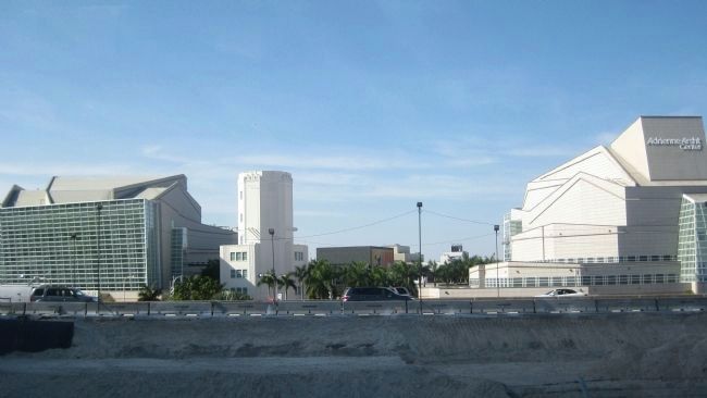 The Tower and the Adrienne Arsht Center image. Click for full size.