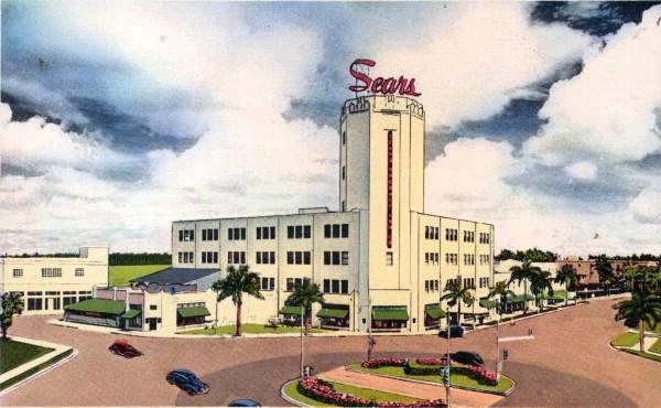 Sears, Roebuck and Company Department Store image. Click for full size.