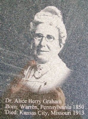 Image on Founders of Children's Mercy Hospital Marker. Click for full size. Image on Founders of Children's Mercy Hospital Marker image. Click for full size.