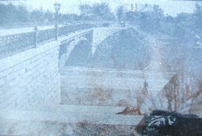Image of Gladstone Boulevard Bridge over Anderson Avenue on Marker image. Click for full size.