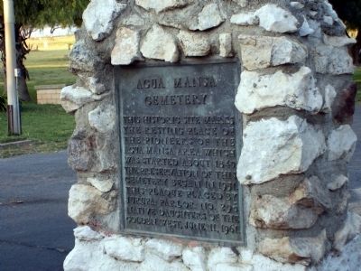 Agua Mansa Marker. Click for full size. Agua Mansa Marker image. Click for full size.